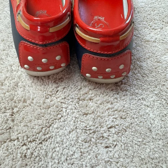 Tods Multicolored Leather Sailing Boat Shoes - Picture 4 of 8
